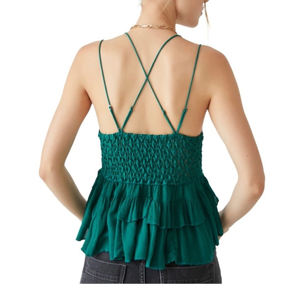 NEW FREE PEOPLE- Adella Lace Cami - Picture 5 of 7